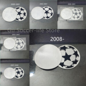 Champions League starball 96-00 00-01 01-03 03-07 07-08 08-