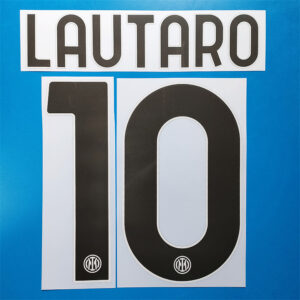 F.C. Internazionale Milano 23-24 Inter Milan third THURAM LAUTARO BARELLA soccer Jersey number