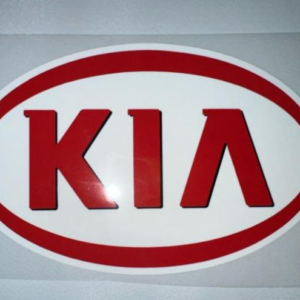 KIA Sponsored Advertisement 22x12cm