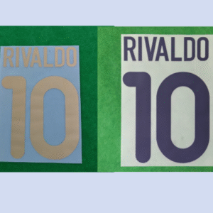 2001-2002 BARCELONA RIVALDO 10 soccer number