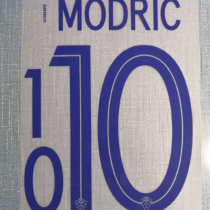 Croatia football 2018 world cup football star MODRIC soccer number