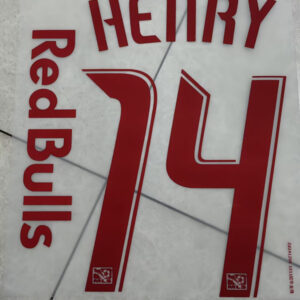 2010/11 FC Red Bull Salzburg football star HENRY #14 Red Bulls soccer number