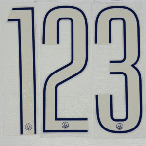 PSG 2024 2025 Champions League Paris fourth KVARATSKHELIA D.DOUE O.DEMBELE 2024-25 soccer number