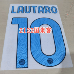 F.C. Internazionale Milano 2021 2022 Inter Milan LAUTARO #10 soccer 21-22 Jersey number