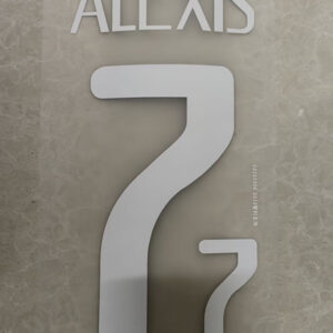 Chile 2016 football star ALEXIS #7 white soccer number