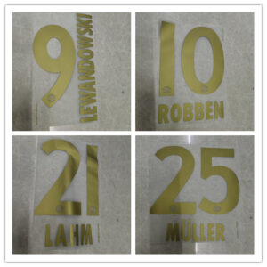 2012 2013 Bayern Munich 12-13 LEWANDOWSKI LAHM MULLER ROBBEN SCHWEINSTEIGER golden soccer number
