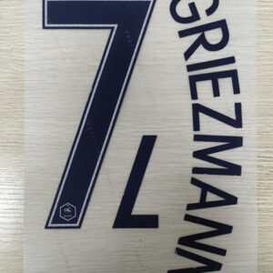 2016 France away GRIEZMANN #7 soccer Jersey number