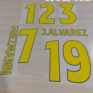 2025 2026 Champions League Atlético Madrid away GRIEZMANN J.ALVAREZ 25-26 soccer number