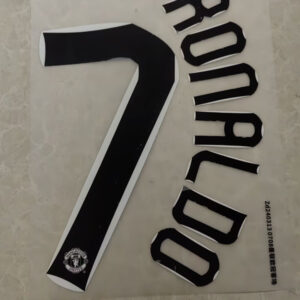 2007/08 Champions League 2007 2008 Manchester United away RONALDO #7 Jersey number