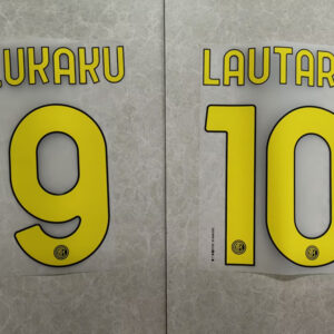 F.C. Internazionale Milano 2020 2021 Inter Milan third LUKAKU LAUTARO soccer number 20-21 Jersey number
