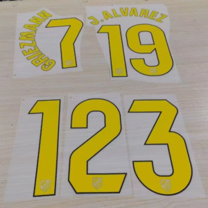 2025 2026 La Liga Atlético Madrid away GRIEZMANN J.ALVAREZ 25-26 soccer number