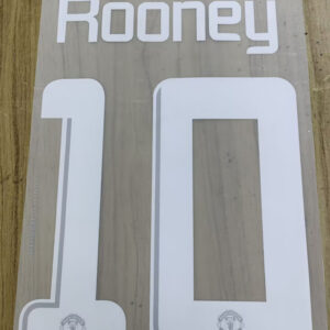 2013 2014 Manchester United Champions League 13-14 Rooney #10 football number
