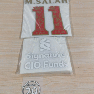 2024/25 Liverpool M.SALAH #11 Hong Kong Tour Jersey number Commemorative number