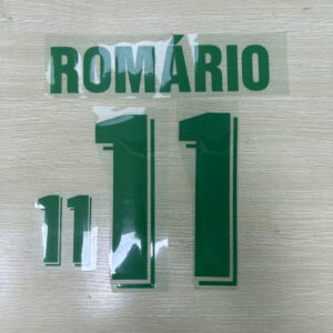 1994 Brazil Velvet material ROMARIO RONALDO BEBETO soccer number