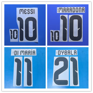 2026 Argentina home MESSI MARRADONA DI MARIA L.MARTINEZ GARNACHO soccer number