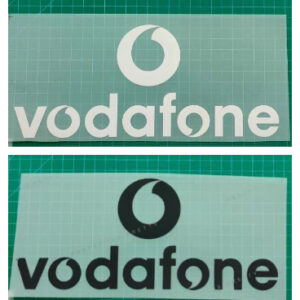 plastic material sponsor Manchester United AD Vodafone Chest advertise
