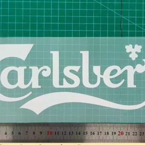 plastic material Retro Liverpool CARLSLERG Chest advertise Sponsor
