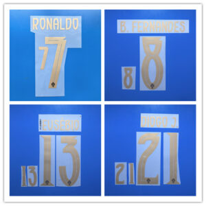 2025 Portugal Special Edition football star Ronaldo B.FERNANDES DIOGO J. N.MENDES golden soccer number