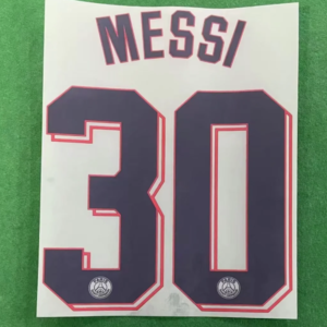 PSG 2021 2022 Paris Champions League football star MESSI 21-22 dark blue soccer number