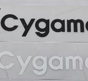 sponsor Juventus AD Cygames back advertise width 29cm