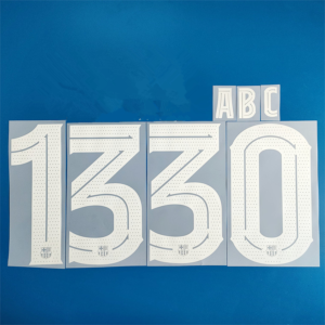 2023 2024 Champions League Barcelona home LEWANDOWSKI LAMINE YAMAL 23-24 white soccer number