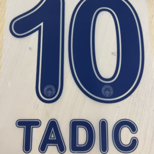 2023 2024 2025 Fenerbahce TADIC #10 dark blue football number