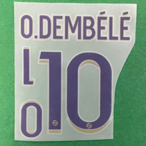 PSG 2023 2024 Paris fourth football star 23/24 O.DEMBÉLÉ #10 soccer number