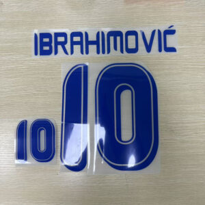 2006 Sweden home Ljungberg Ibrahimovic football number