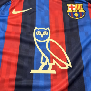 2022/23 Barcelona ‘X OVO Drake’ sponsor football AD advertisement （high15CM)