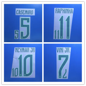 World Cup 2026 Brazil home football star VINI JR. NEYMAR JR PAPHINHA ENDRICK soccer number