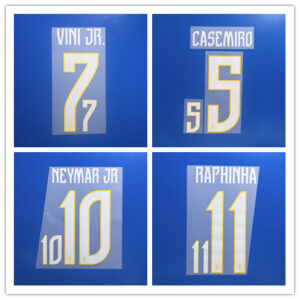 World Cup 2026 Brazil away football star VINI JR. NEYMAR JR PAPHINHA ENDRICK soccer number