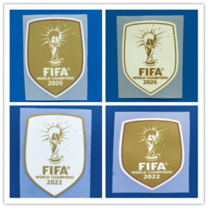 FIFA World Cup 2022 2026 Champions Soccer Patch Badge plastic material