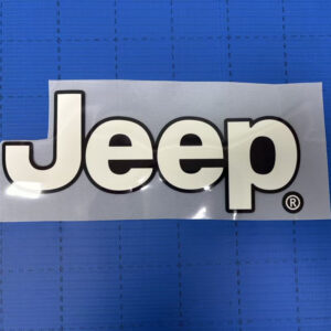 2019/20 Juventus JEEP sponsor football AD advertisement （Width 26CM)防透色