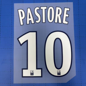 2016/17 PSG Pastore #10 soccer number
