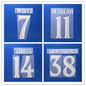 Liverpool F.C. 2026 2027 home Champions League football star VIRGIL M.SALAH DIOGO J. SZOBOSZLAI 26-27 soccer number