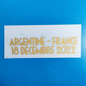 ARGENTINE -FRANCE 18 DECEMBRE 2022 final print