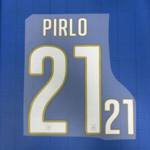 2014 Puma Italy Home Andrea Pirlo 21 Soccer Jersey soccer number