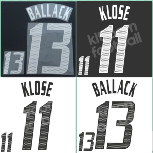 germany 2002 ballack KLOSE PODOLSKI soccer number