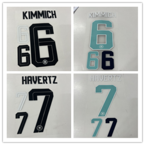 Kids 2026 World Cup Germany football team DE KIMMICH HAVERTZ MUSIALA soccer number Height 24.2cm
