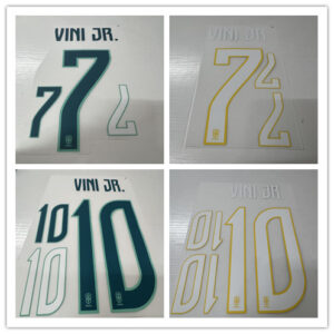 Kids 2026 World Cup Brazil football team VINI JR.  NEYMAR JR  RAPHINHA soccer number Height 24.3cm