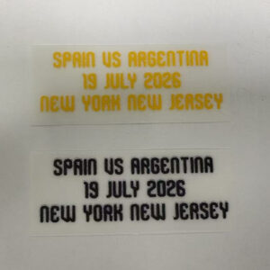 2026 Argentina vs Spain Final Match final print