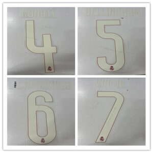 Real Madrid 2026 2027 third football star BELLINGHAM VINI JR. VALVERDE MBAPPE 26-27 soccer number