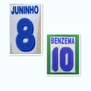 2008 2009 Olympique Lyonnais away football star BENZEMA JUNINHO Lyon soccer number