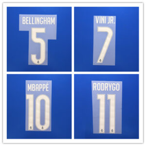 Real Madrid 2026 2027 away football star BELLINGHAM VINI JR. VALVERDE MBAPPE 26-27 soccer number