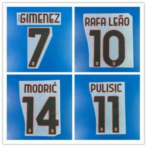 AC MILAN 2026 2027 away football star RAFA LEAO PULISIC MODRIC 26-27 soccer number