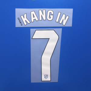 2026 2027 Atletico Madrid home KANG IN #7 football star 26-27 soccer number