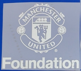 Manchester United football patch Foundation soccer patch