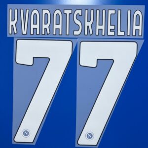 Napoli 2024 2025 2026 KVARATSKHELIA soccer number