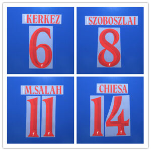 Liverpool F.C. 2026 2027 away Champions League football star VIRGIL M.SALAH ROBERTSON SZOBOSZLAI 26-27 soccer number