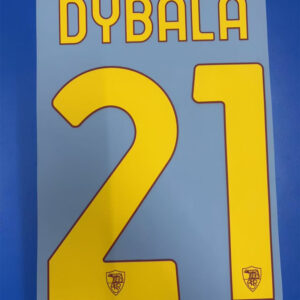 2026 2027 Rome football star DYBALA 21 Roma soccer number